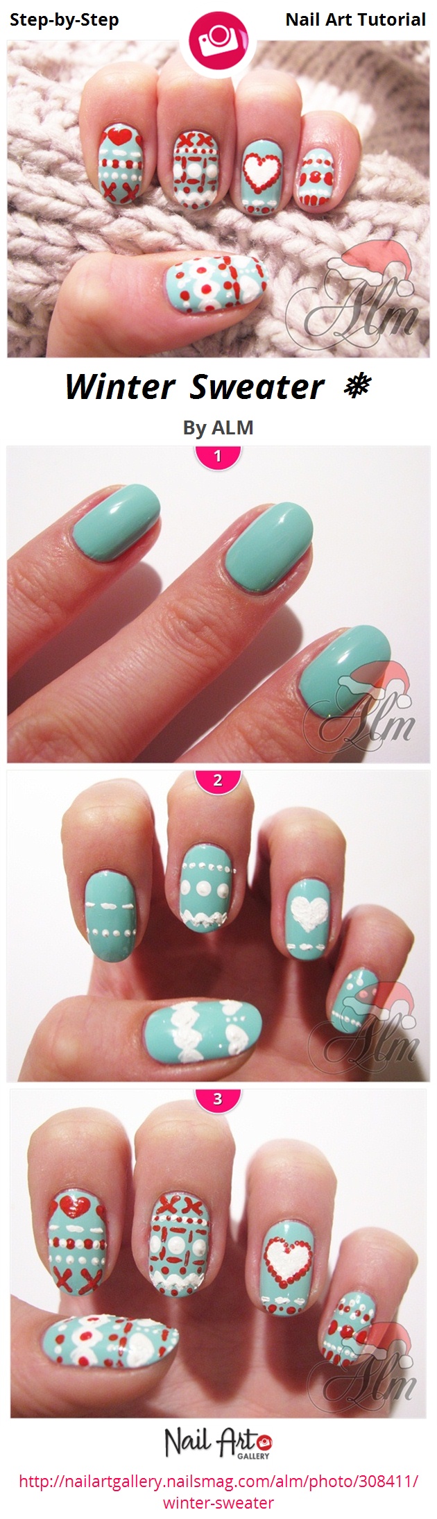 Simple & Easy Step by Step Nail Arts Tutorial with 