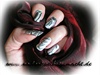 Water Marble Black and White