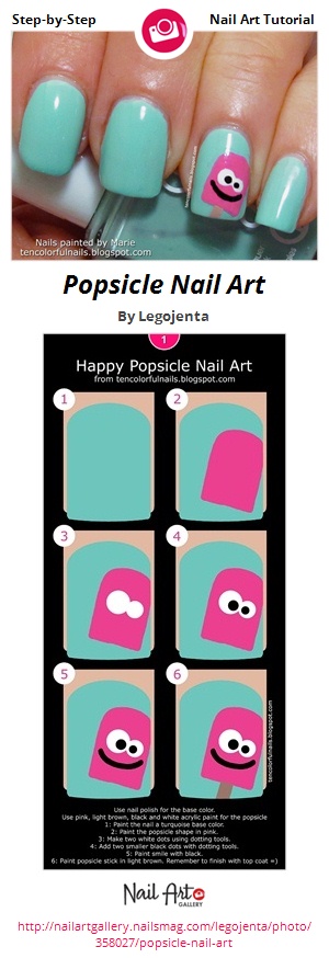 Popsicle Nail Art - Nail Art Gallery