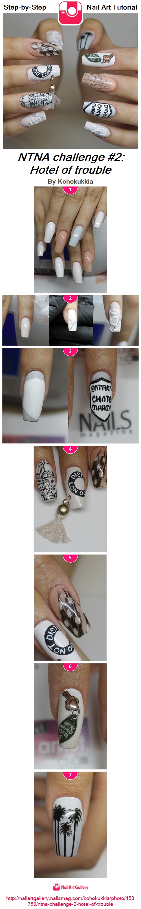 NTNA challenge #2: Hotel of trouble - Nail Art Gallery