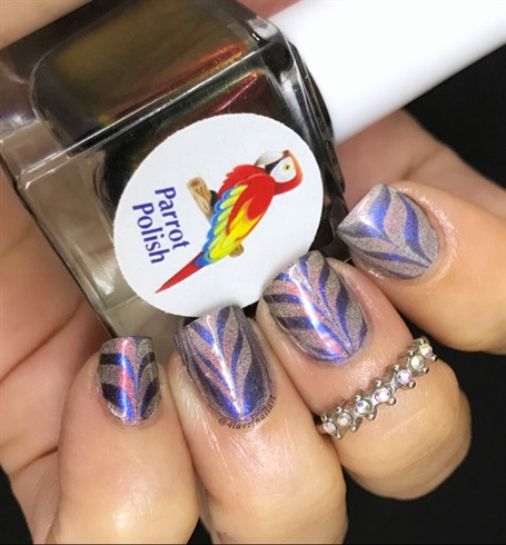 Fishtail Multichrome Watermarble
