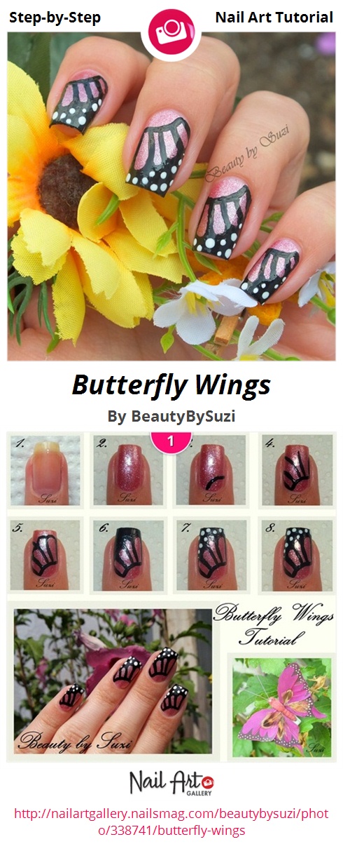 Butterfly Wings - Nail Art Gallery