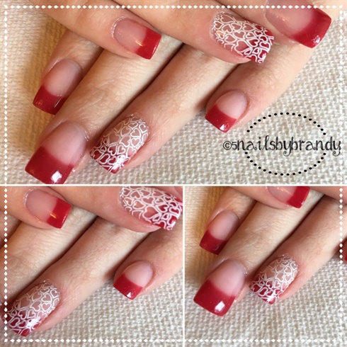 Color Acrylic With Stamping Art