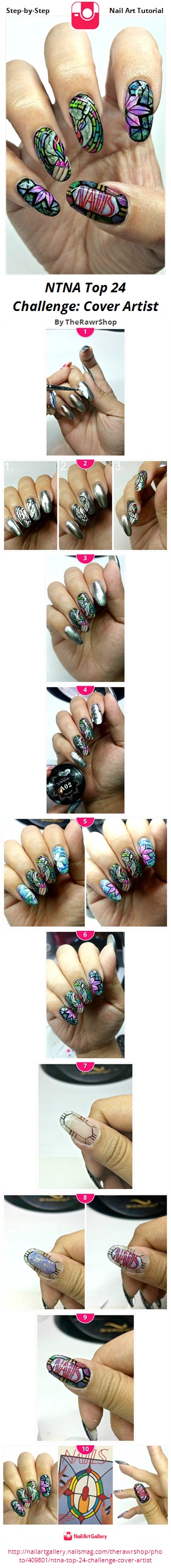 NTNA Top 24 Challenge: Cover Artist - Nail Art Gallery