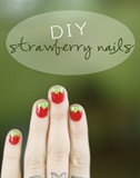 strawberry nails!