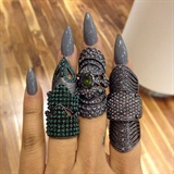 Grey! I love the nails!!