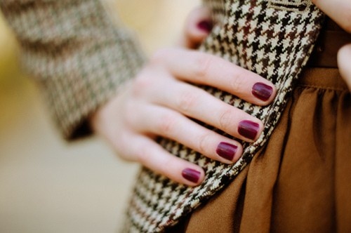 fall-nail color-trends-purple