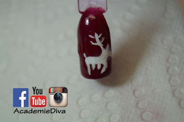 Rodolph Christmas Nails