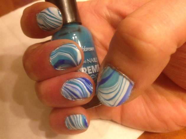 First Attempt At Water Marble 