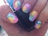 Watercolor Nails With OPI Sheer Tints