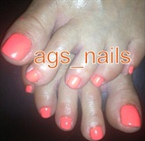 Orange Toes