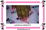 Minnie Mouse Nails (Barbie Pink)