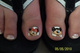 mickey minnie toes for florida