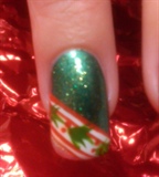 green foil holly french