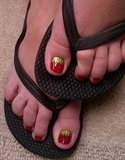 strawberry toes