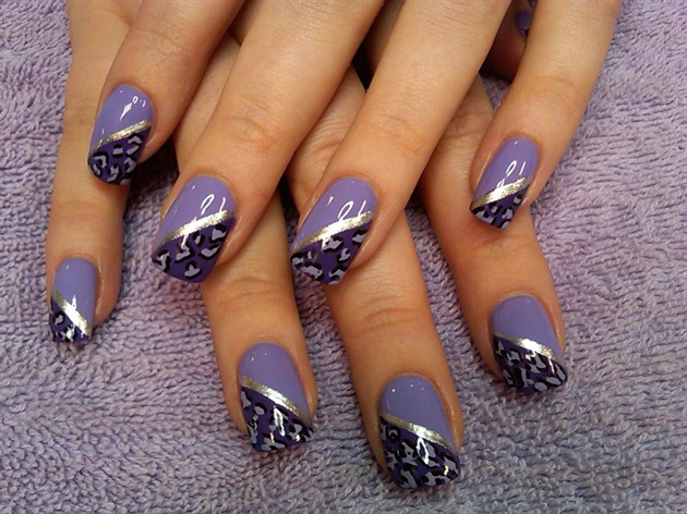  purple leopard 