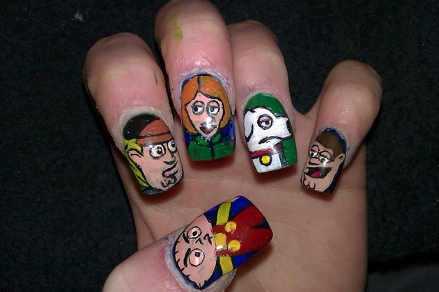 Family Guy Nail Art Designs - wide 3