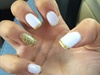 #gold #bella Nails #trendy 