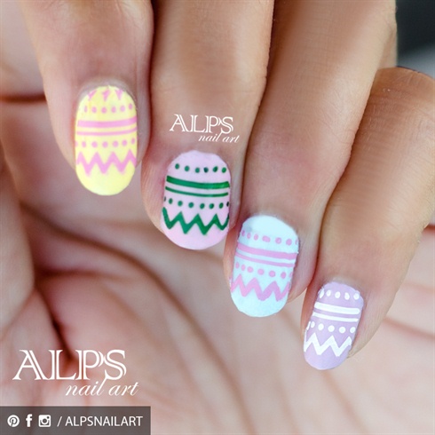 Easter Nails by Alpsnailart