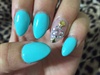 Tiffany blue Mermaid Nails 😇