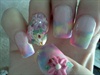 3d acrylic Easter nails