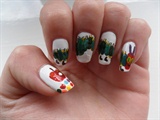 The Hungry Caterpillar nails