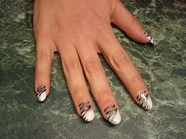 White French Zebra