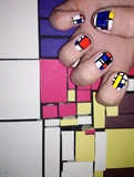 Mondrian Nails