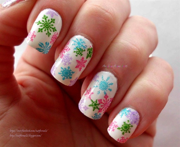 Colorful Snowflakes 