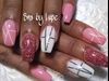 SNS Nails with Design ! 