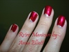 Retro Manicure (Moon manicure)