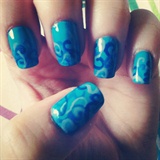 Swirls O&#39; Blue
