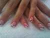Pink and White French