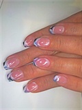 glamurous french nails