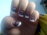 Lace for short nails