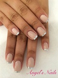 French Silver Manicure
