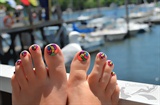 Toes On Vacation