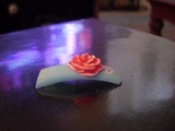 3D Rose side view