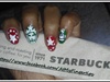 Starbucks nail art