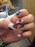 Burnt Pages Nails