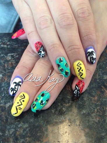 80&#39;s 90&#39;s Nails