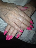 Pink Nails 