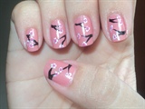 Japanese Cherry Blossom Nail