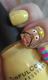 Beauty and the Beast Inspired Nail art