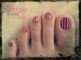 Pink and black stripes