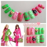 nails for Juicy Couture Barbie Doll❤