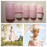 nails for Plantation Belle Barbie Doll❤