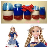 Holland Barbie Doll nail❤