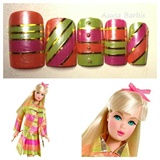 All That Jazz™ Barbie&#174; Doll nail