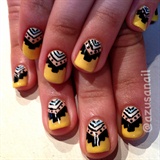 tribal nails